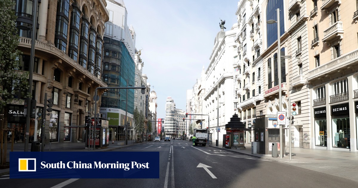 Coronavirus ‘empty streets’ as Spain braces for nationwide lockdown