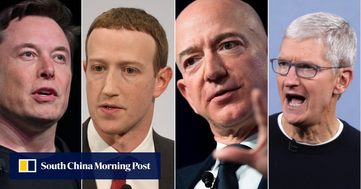 Elon Musk And Jeff Bezos Tim Cook And Mark Zuckerberg Steve Jobs And Bill Gates Which Billionaire Tech Ceos Have Had The Biggest Feuds South China Morning Post