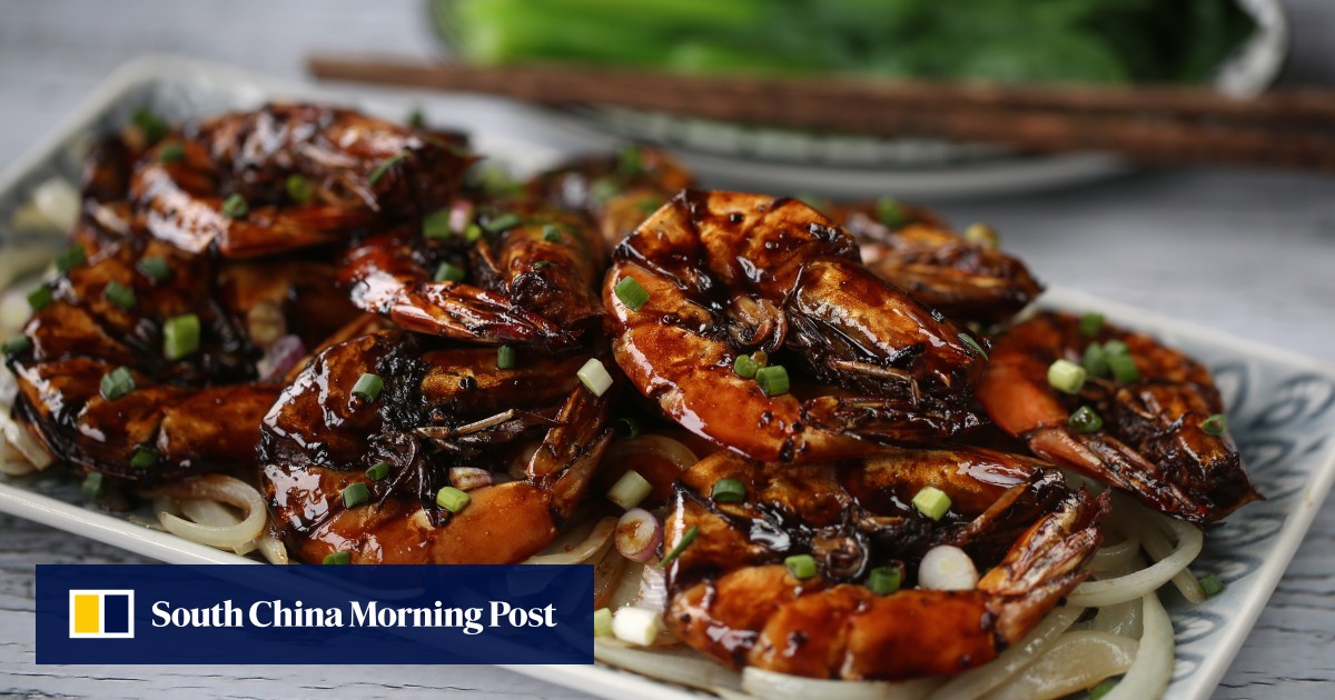 How to make soy sauce prawns, the Cantonese seafood restaurant classic