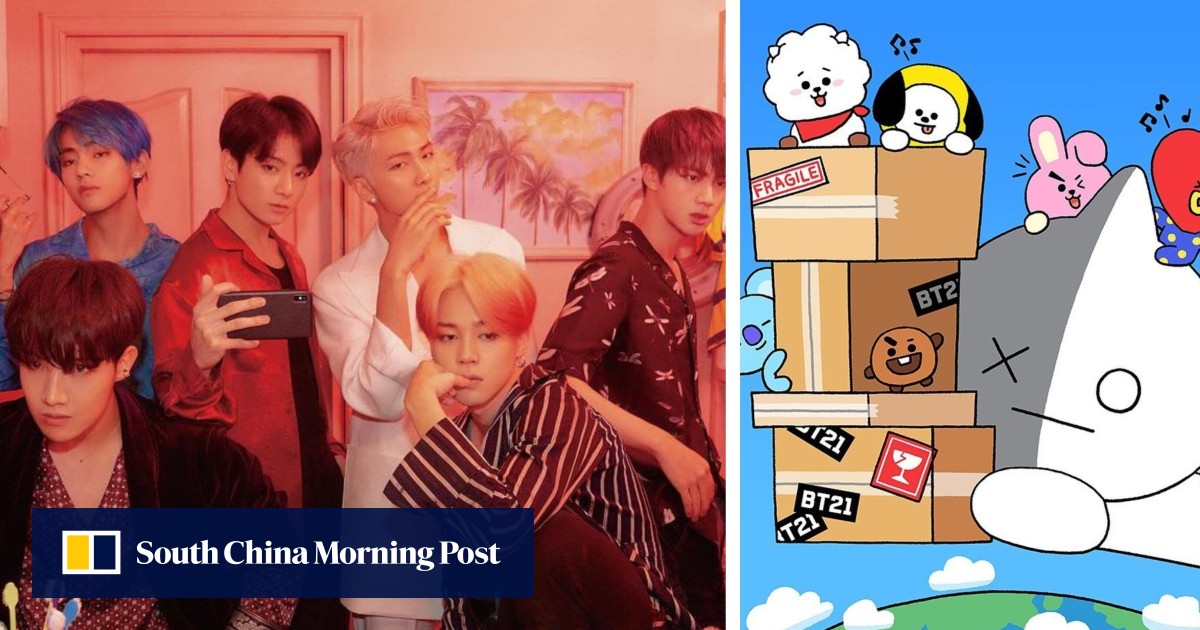 Bts Used Their Cute Bt21 Characters To Invade Facebook Messenger With  Covert K-Pop Branding – Are Animated Stickers The Future Of Music? | South  China Morning Post