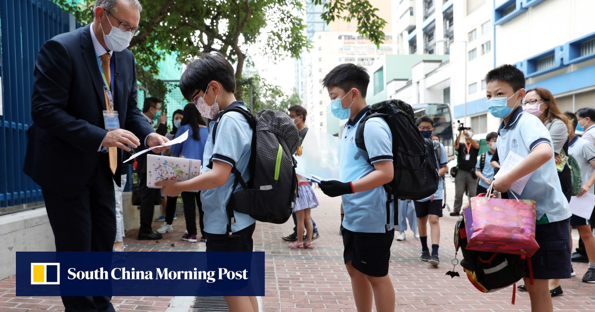 Coronavirus: some Hong Kong pupils return to school after four months ...