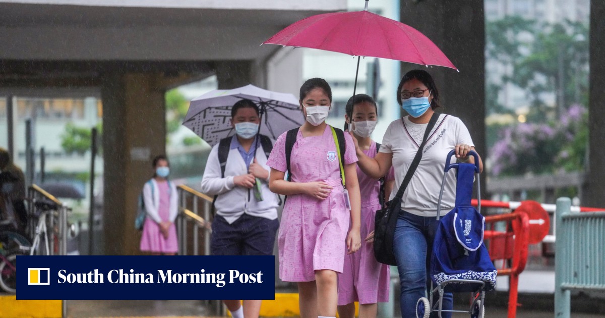 Hong Kong pupils continue return to school despite concerns over ...