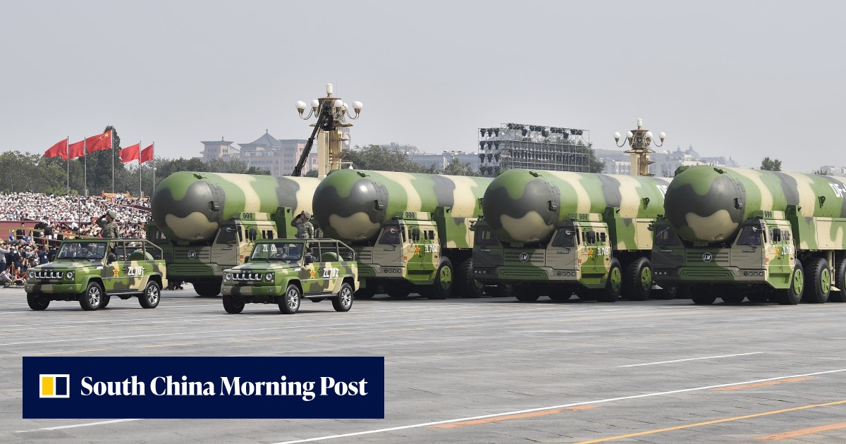 China ‘happy’ to join nuclear talks if US cuts arsenal to matching ...
