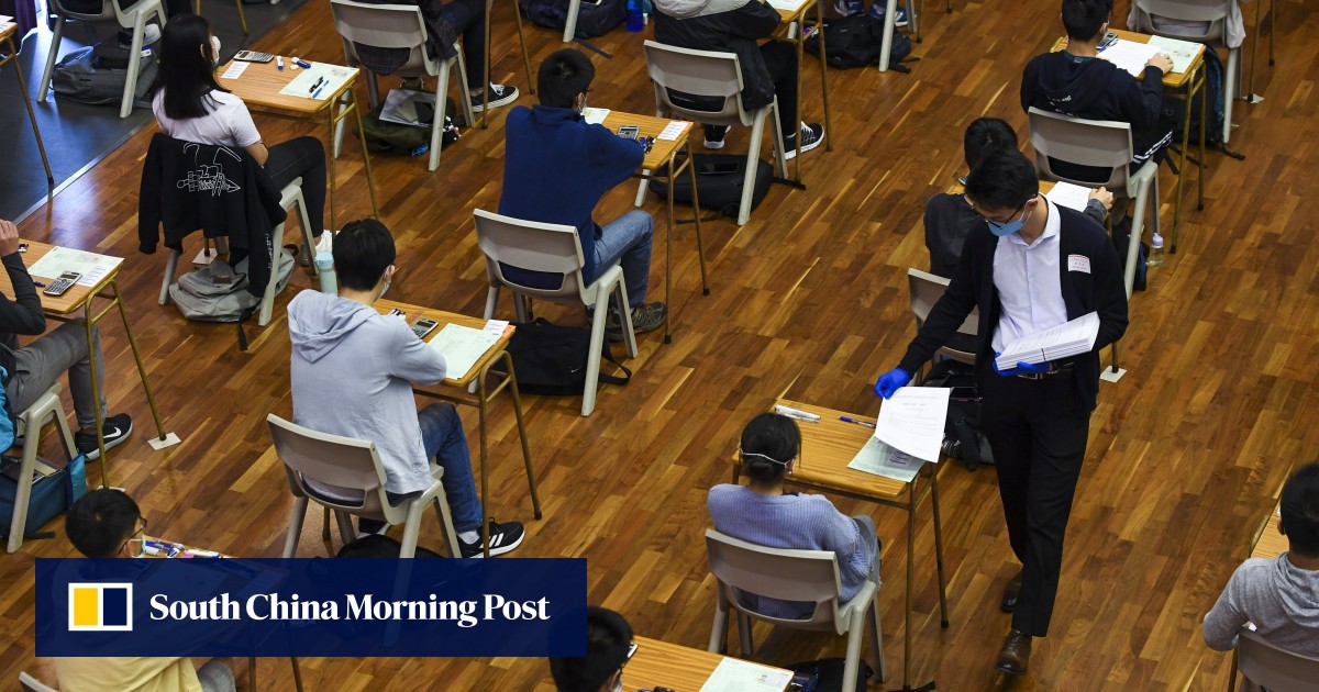 Competition for Hong Kong university spots dips as 1,100 fewer entrance