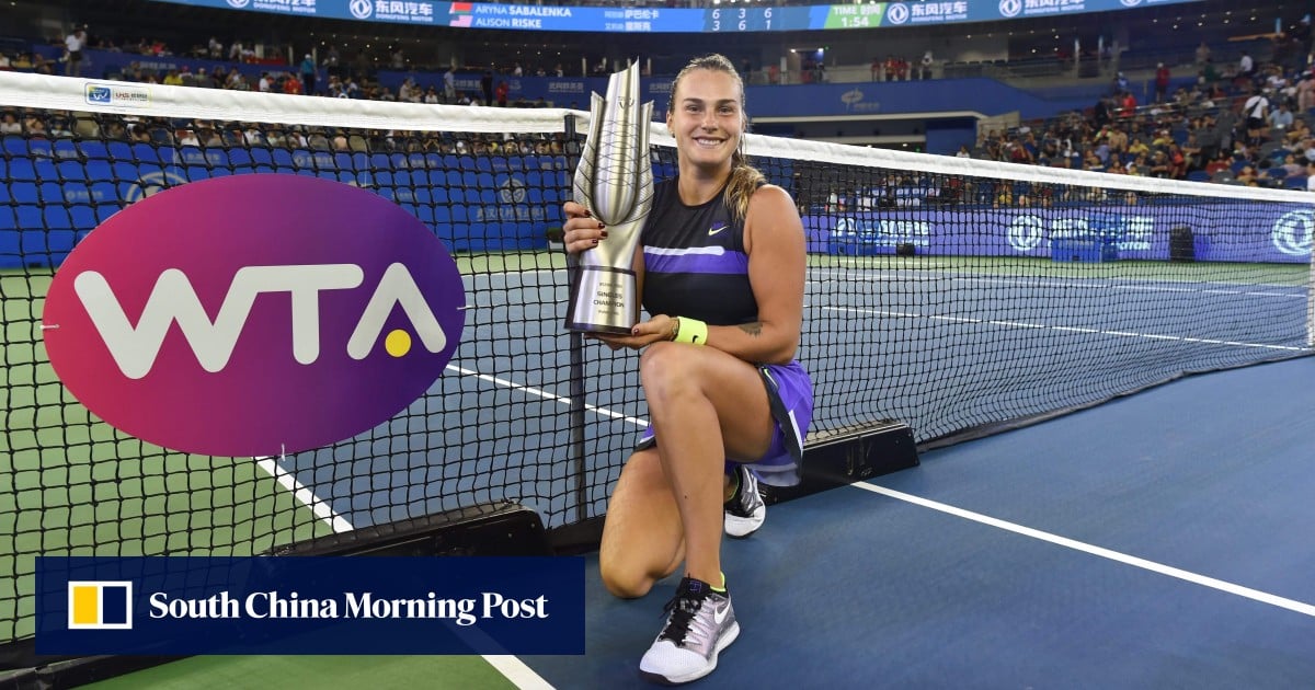 WTA Finals axed as China cancels all tennis events over