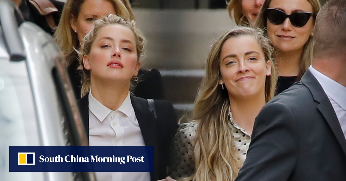 Video of Amber Heard s sister shows actress beat her Depp trial