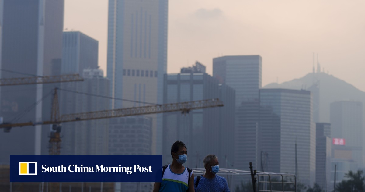 Health risks from air pollution hit highest level on Hong Kong’s scale, as Observatory notes