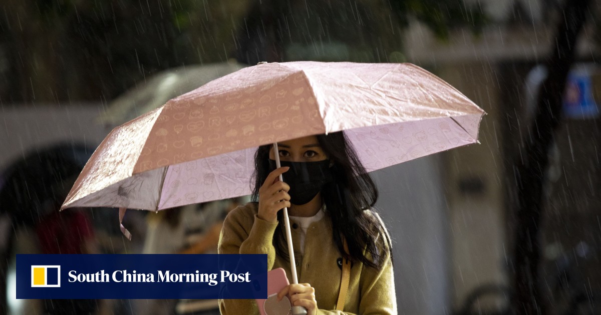 Hong Kong lowers black rainstorm warning, second of the year, to red