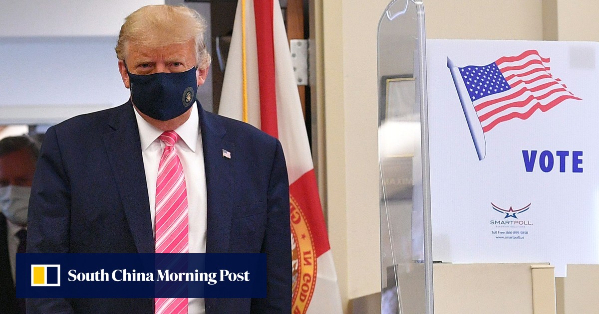 US election 2020: Trump casts early ballot in Florida ...