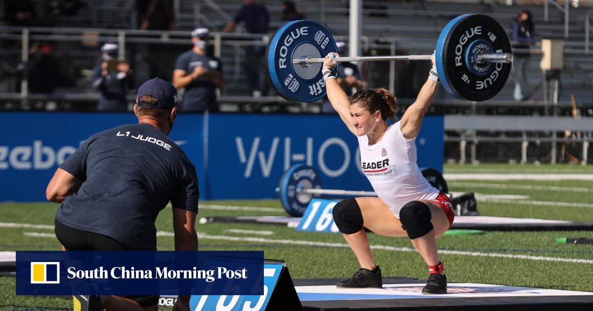 Crossfit Games 2020 Day Two Tia Clair Toomey Dominates Leaderboard With Bike And Rope Climb Win Outdoor Extreme News Dome Crossfit 2022 Games Leaderboard