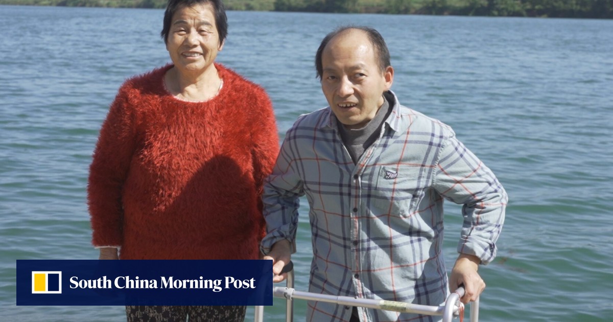 China’s ‘folded man’ finds happiness and hope after lifechanging