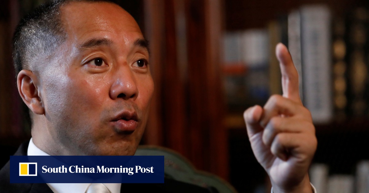 Fugitive Chinese tycoon Guo Wengui sues UBS for US500 million over