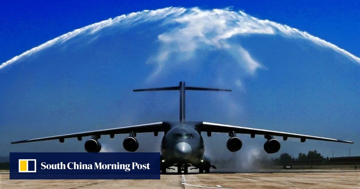 Chinese Military Testing Home Made Engines For Y 20 Transport Planes That Will Allow Them To Carry Most Advanced 99a Tanks To Battlefield South China Morning Post