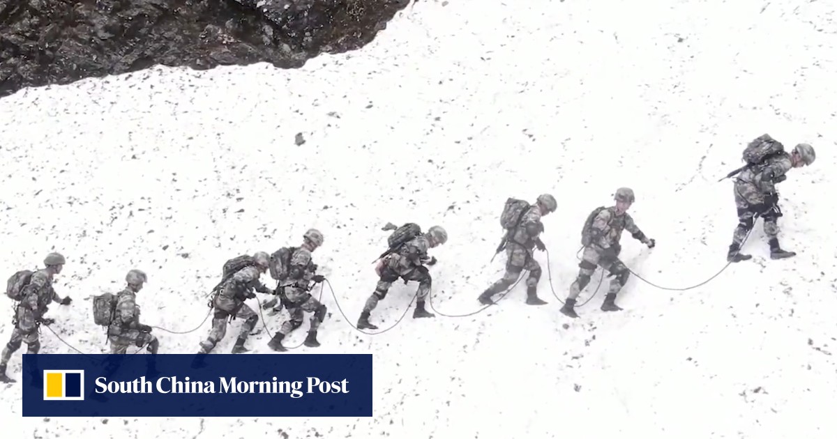 China’s military trains in Tibetan plateau amid border dispute with India