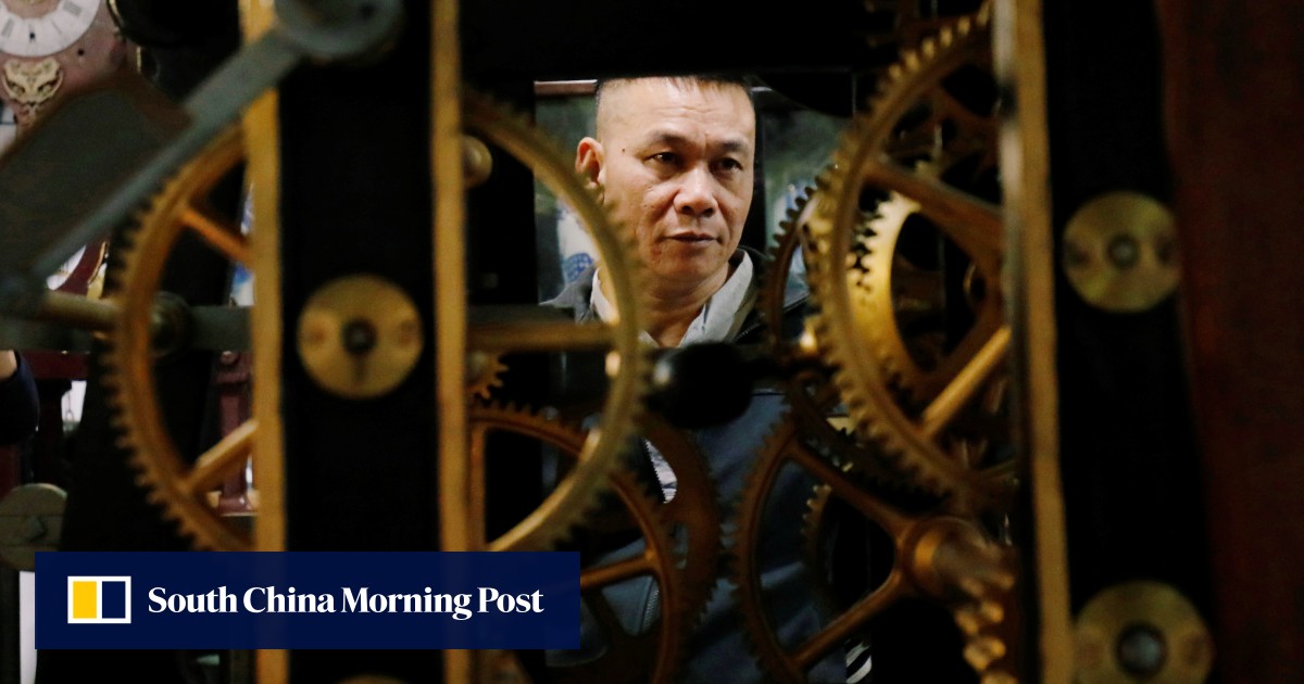 For this Vietnamese man, collecting centuriesold clocks is a fulltime