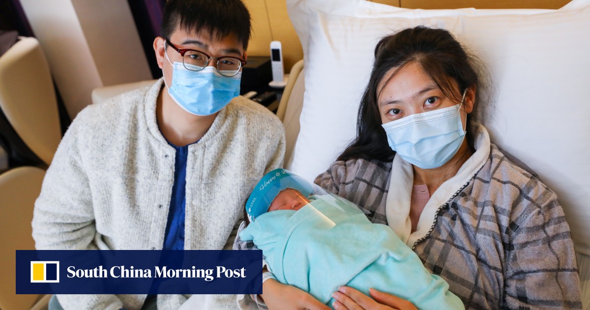 Hong Kong’s first baby of new year born at stroke of midnight just in