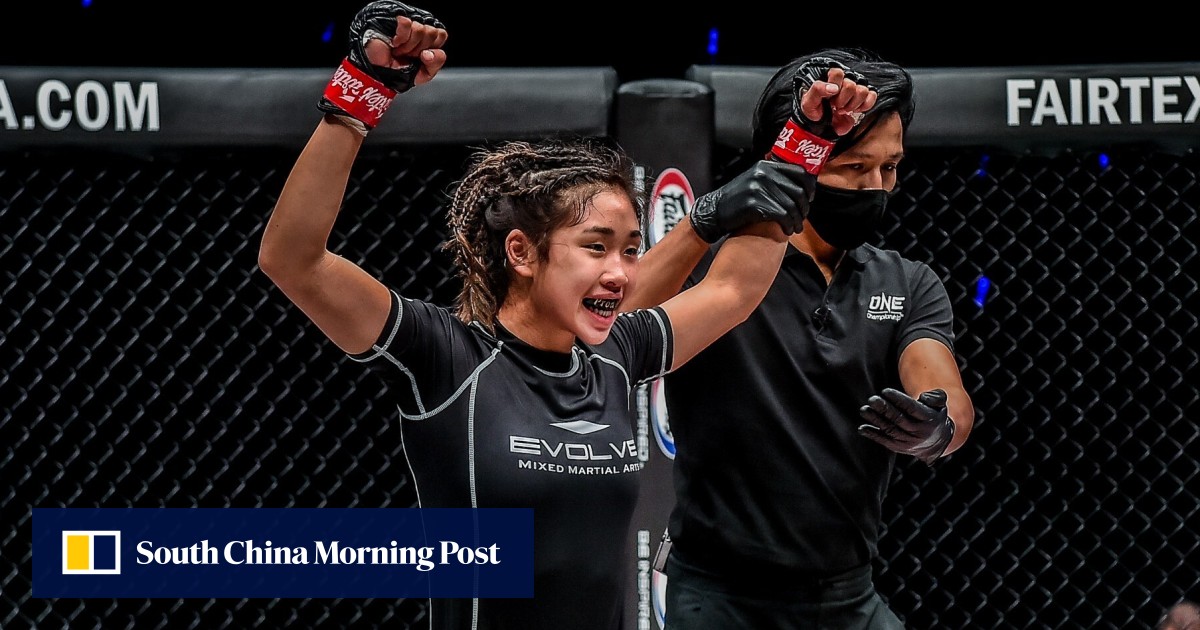 ONE Championship: Victoria Lee, 16, submits Sunisa Srisen ...