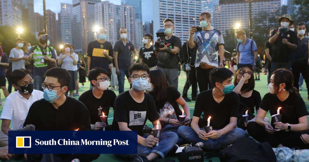 Hong Kong Activist Joshua Wong Jailed For 10 Months Over Unauthorised Tiananmen Square Vigil 3 3001