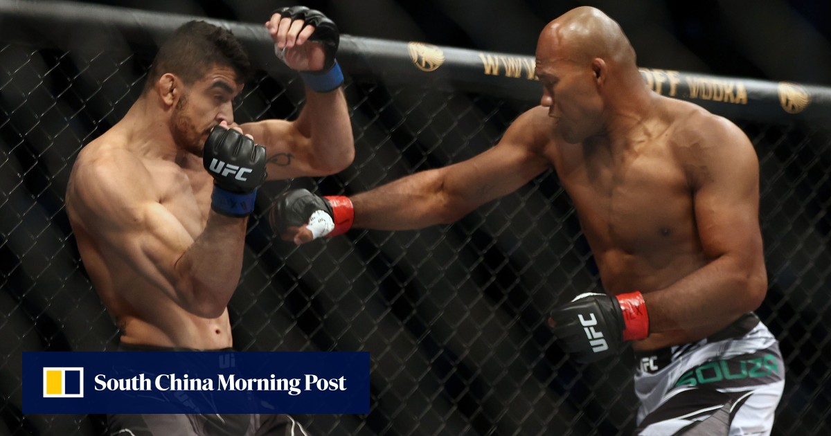 UFC 262: Jacare Souza's arm breaks with loud snap as Andre ...