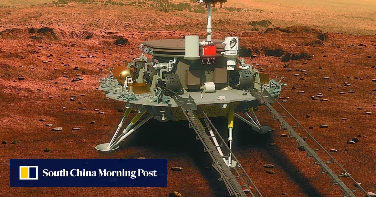 Touchdown for China’s Mars rover Zhu Rong after ‘nine minutes of terror ...