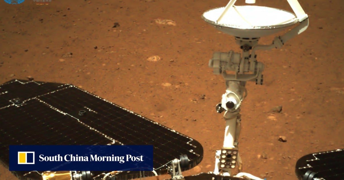 China releases first images of Mars taken by Zhu Rong rover | South ...