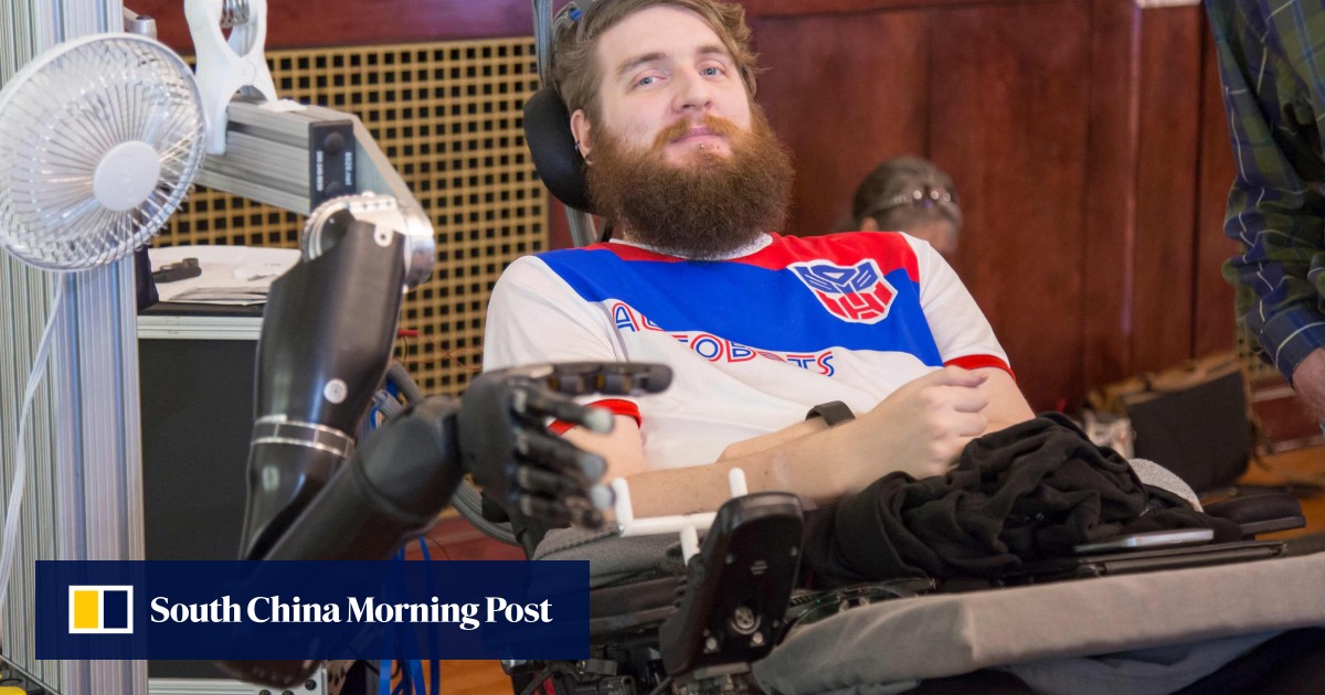 Brain-controlled robotic arm gives paralysed man sense of touch | South ...