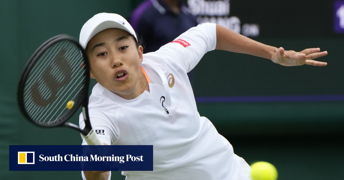 China No 1 Zhang Shuai in Wimbledon 2021 mixed doubles semi with John
