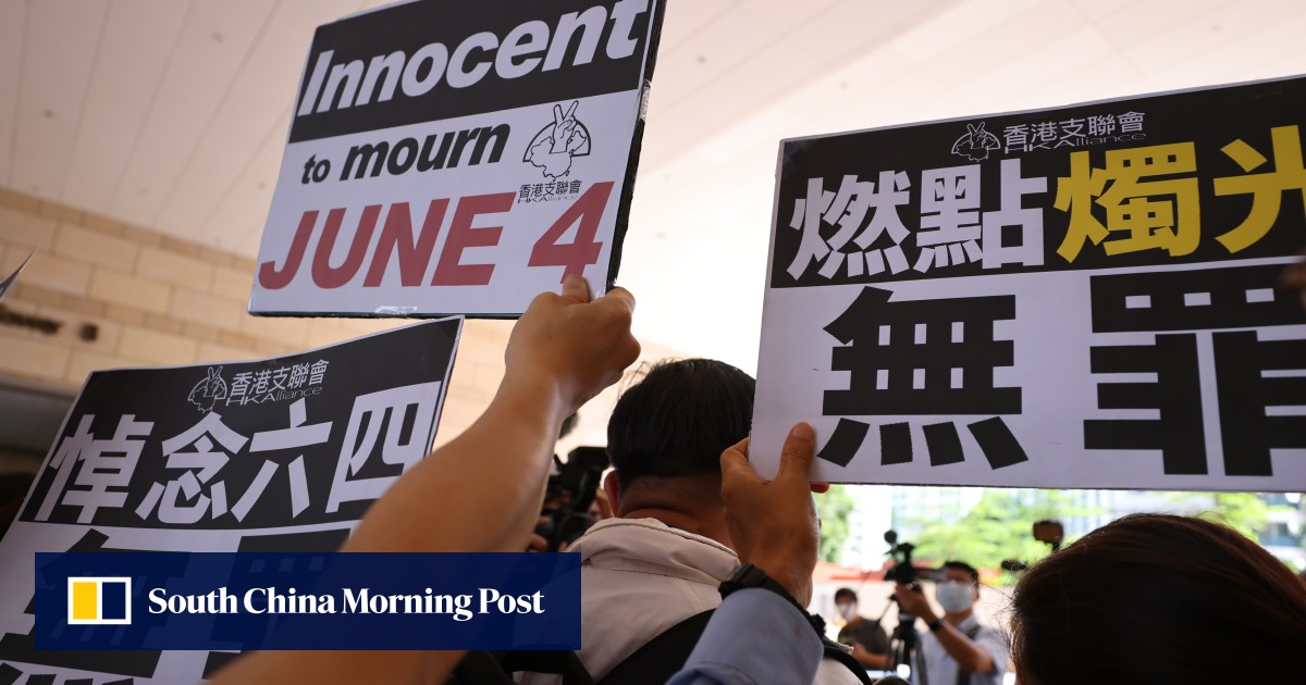 Vice Chair Of Organiser Of Hong Kongs Annual Tiananmen Square Vigil Denied Bail In Incitement 3776