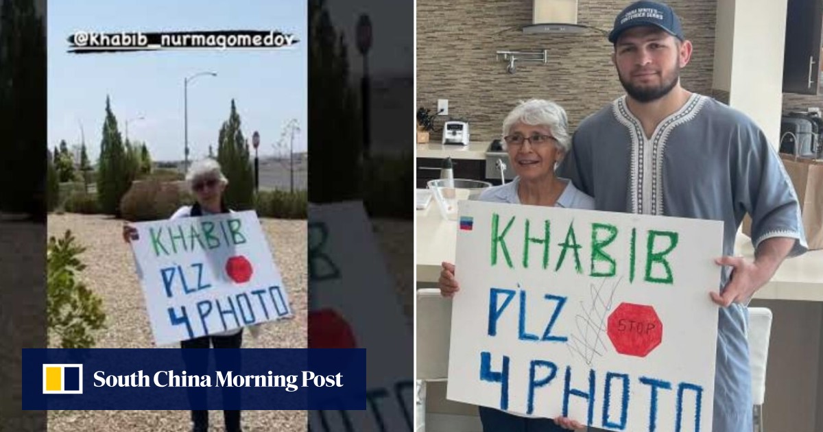 UFC: Khabib Nurmagomedov grants birthday wish for 66-year-old fan