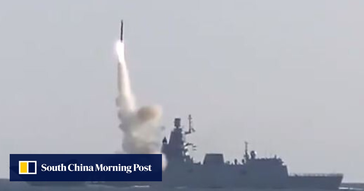 Russia test fires Zircon hypersonic missile from ship, ‘hitting nearly ...