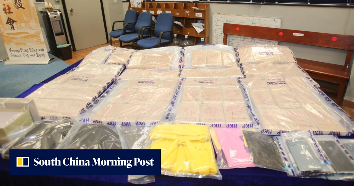 Hong Kong police arrest father and 2 daughters over drug trafficking ...