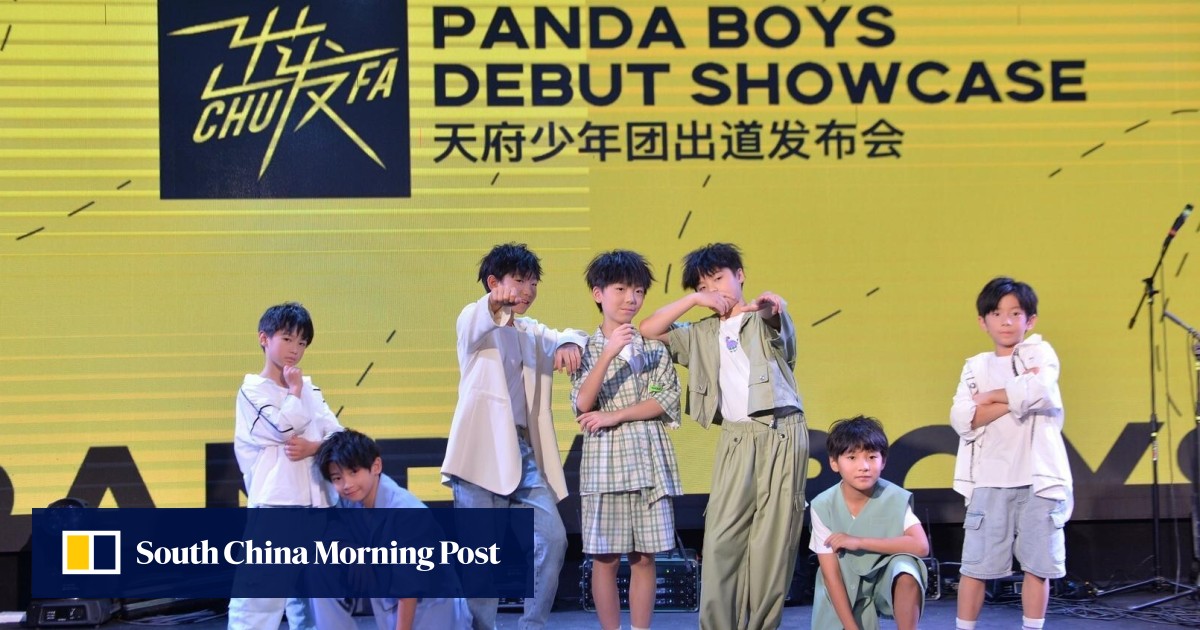 China’s youngest ever boy band rebrands after accusations of child