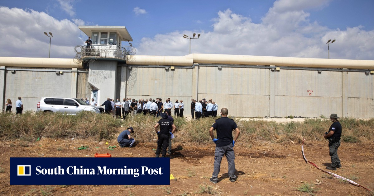 Israel launches manhunt for six Palestinians after rare prison break ...