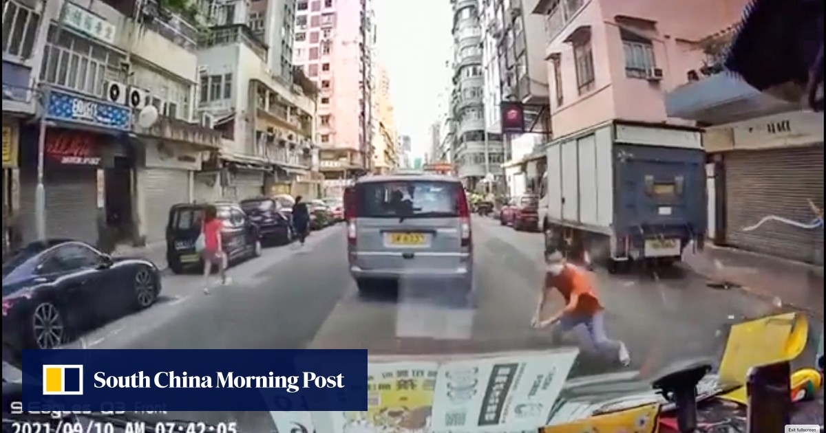 Hong Kong motorists warned about road scams after video emerges of man