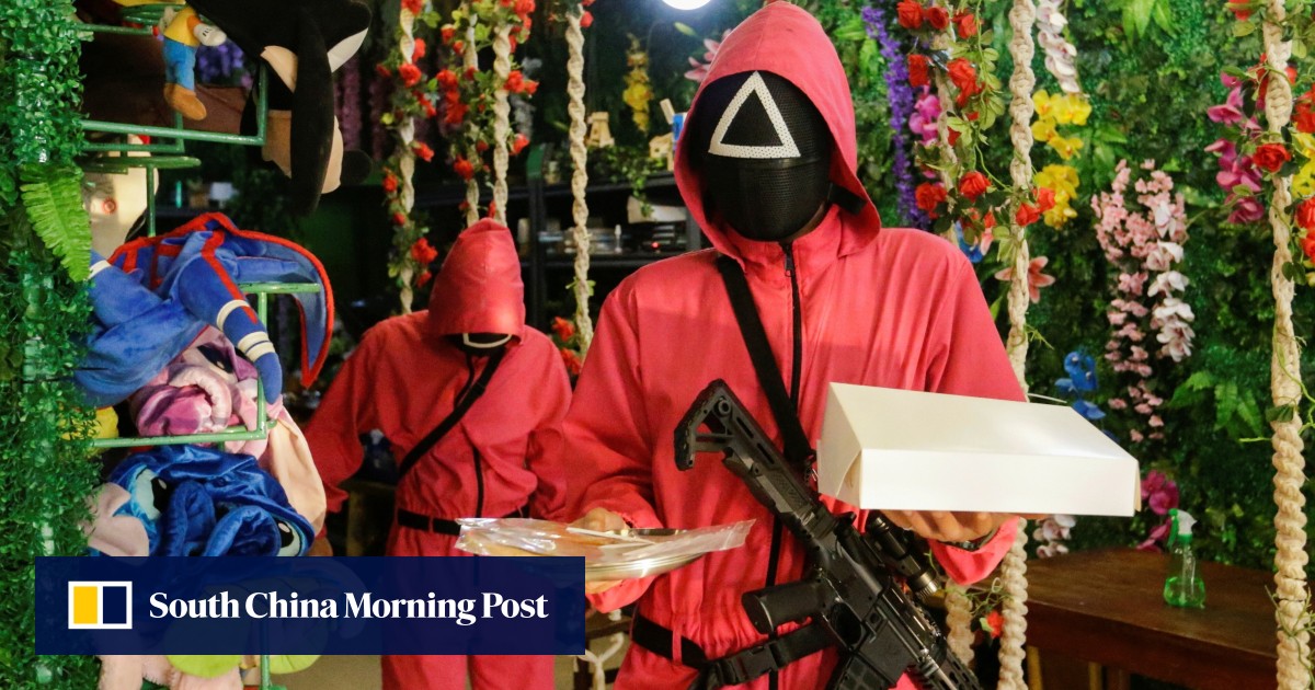 Indonesian Squid Game-themed cafe attracts fans of hit Netflix series