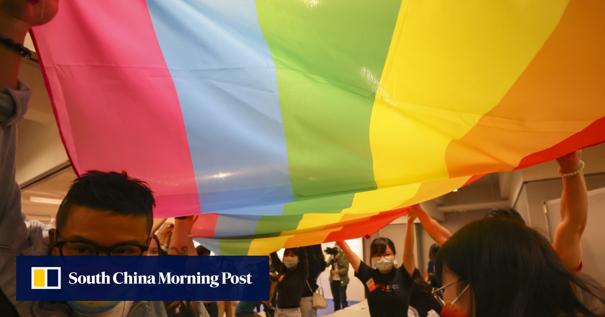 Hundreds turn out for Hong Kong pride event, as LGBT community and its