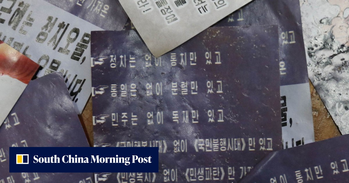Pyongyang scatters one million propaganda leaflets condemning South ...