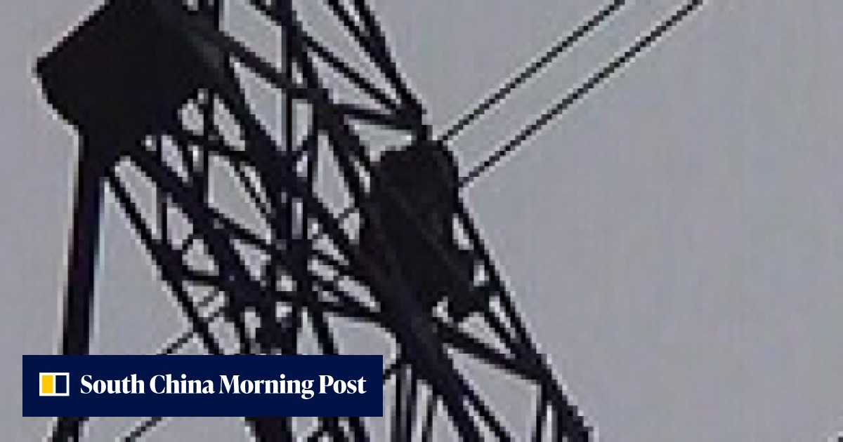 Man climbs electrical tower and threatens to jump after wife refuses to ...