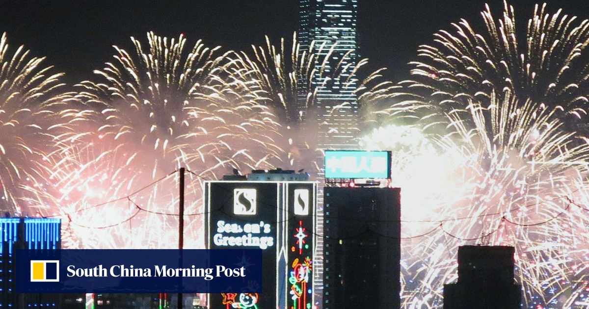 Lunar New Year fireworks: Best of Hong Kong pyro show on social media ...