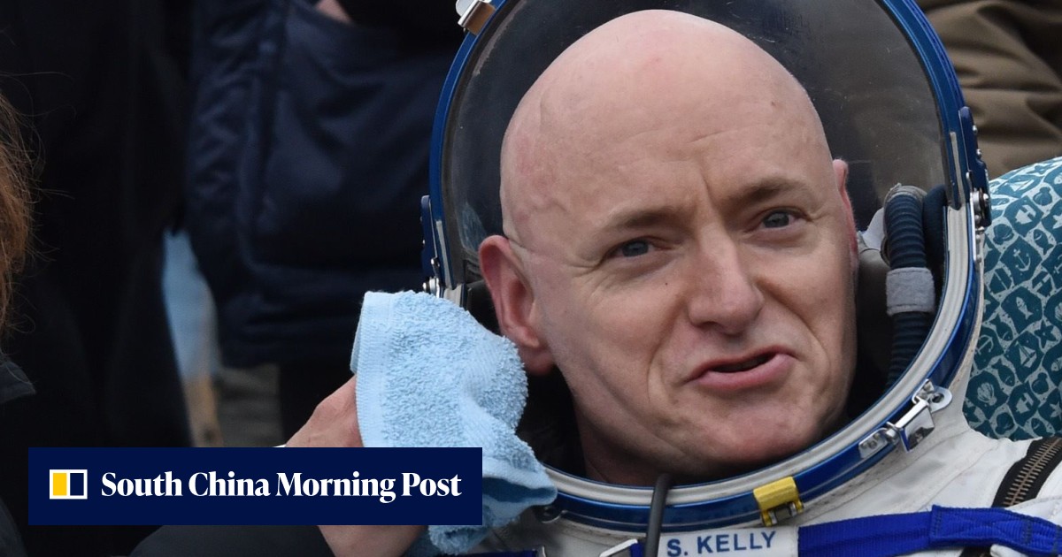 ‘We did it!’: Two spacemen return to Earth after almost a year in orbit ...