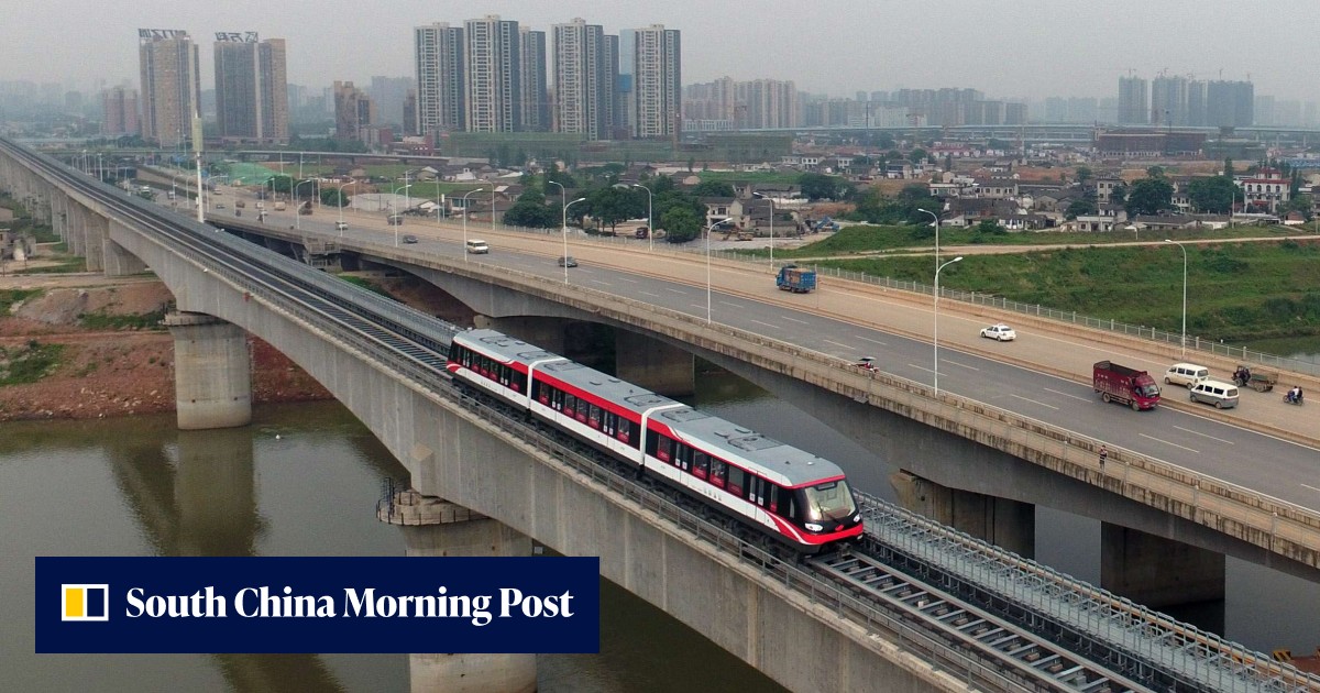 Mag Rails China China starts trial run of first home-designed and built maglev rail ...