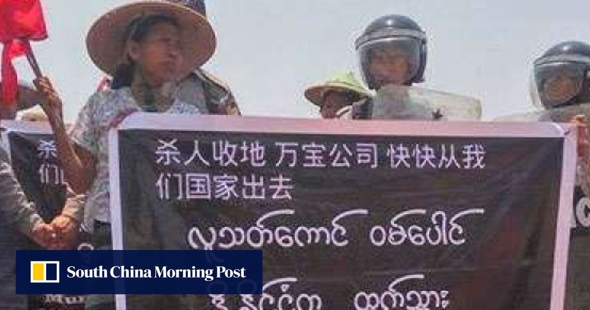 Hundreds protest restart of China-backed copper mine in Myanmar | South ...