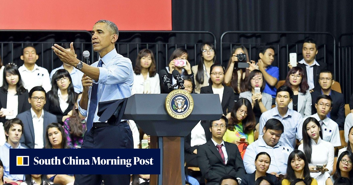 From smoking weed to rap music – ‘handsome’ Obama fields questions at ...