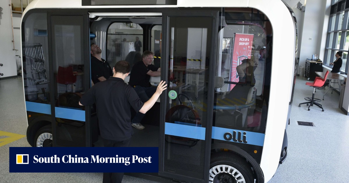 Meet Olli, a 3D-printed, self-driving minibus that could soon roll out ...