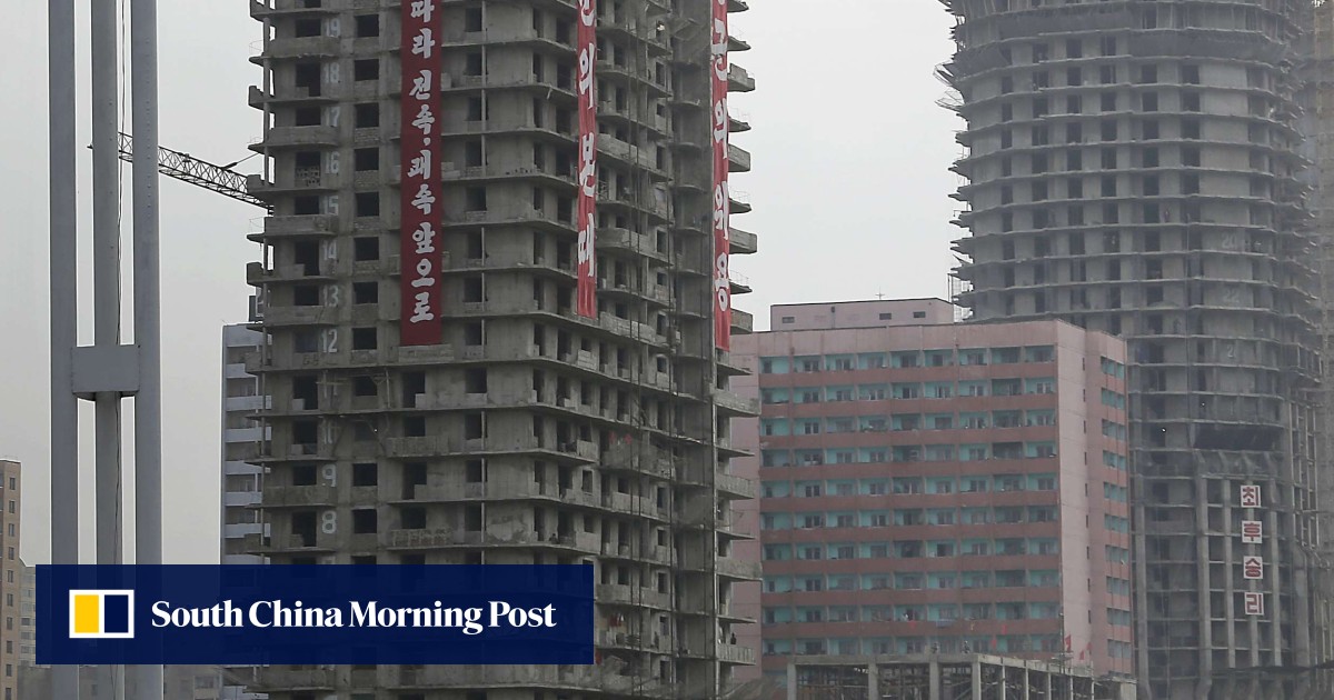 to Pyonghattan Kim Jongun puts North Korean progress on show