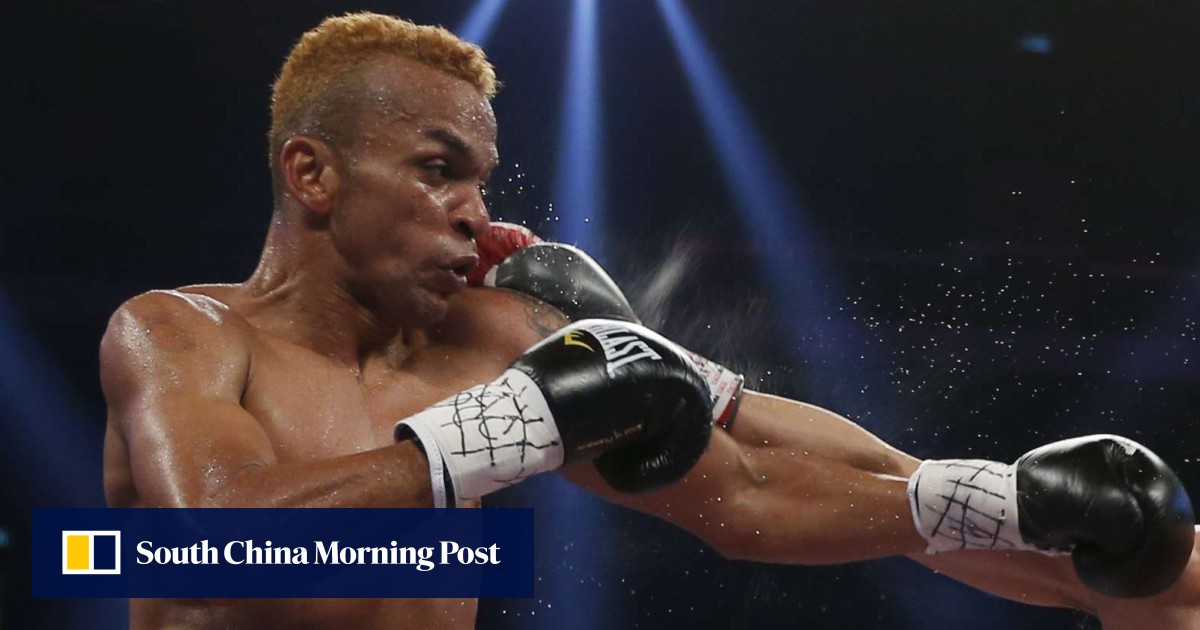 Taking a shot Professional boxers Hassan N'Dam and Amnat Ruenroeng