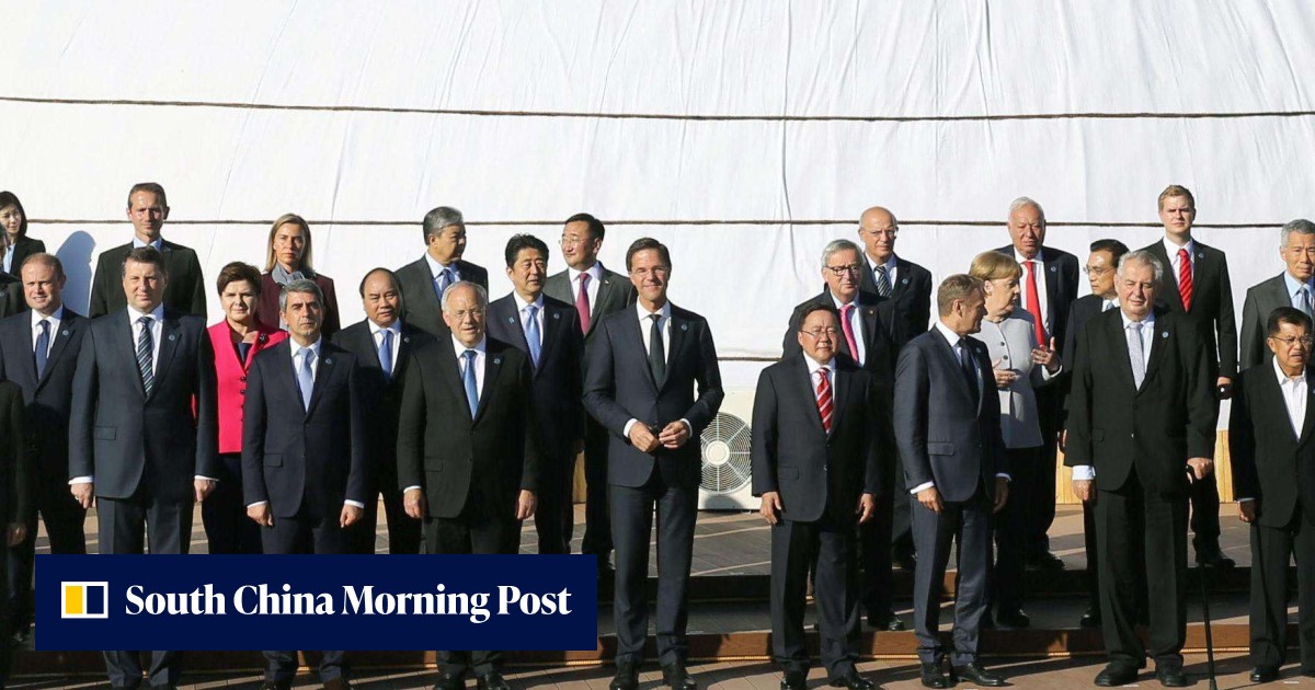 Asia-Europe talks end with no mention of South China Sea ruling by ...