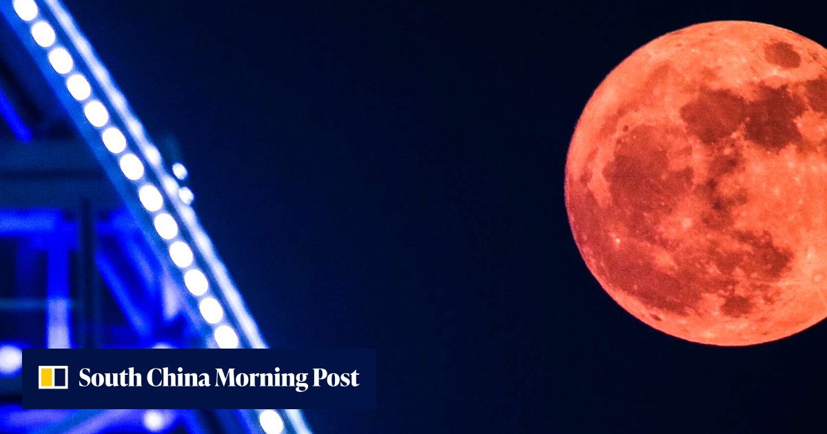 Supermoon over Hong Kong inspires photographers to capture lunar marvel ...