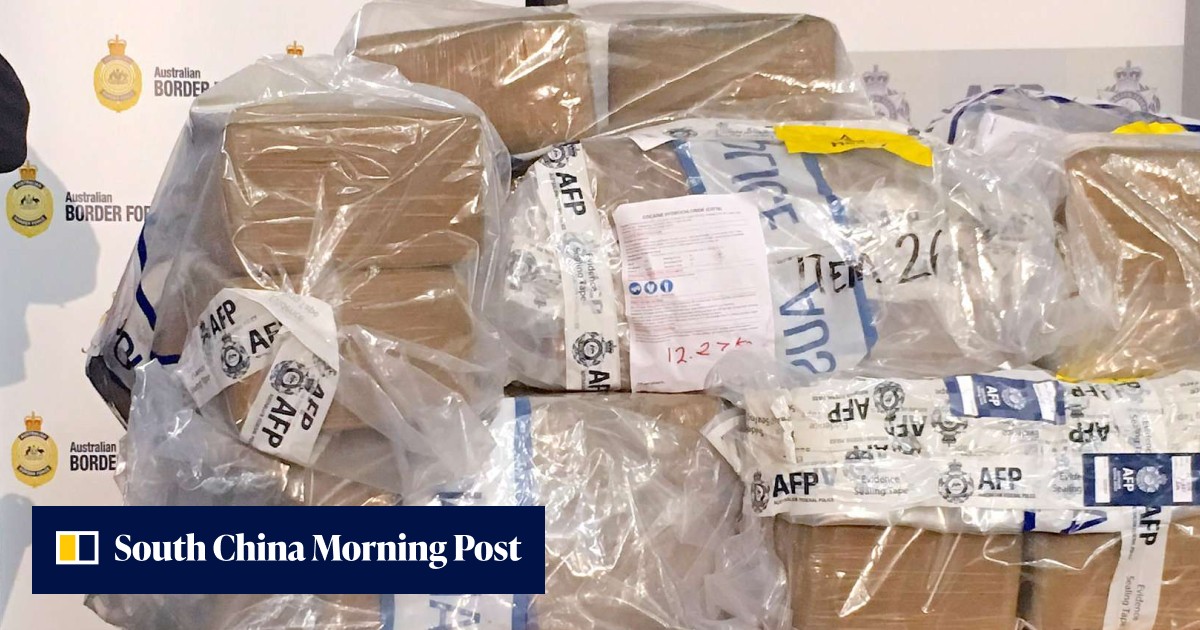 ‘Quite a chunk’: Australia nets 1.1 tonnes of cocaine in record bust ...