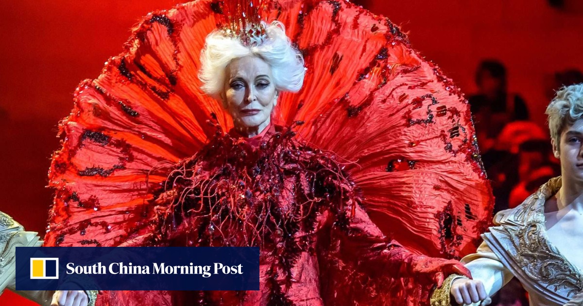 guo pei red dress Chinese Designer Guo Pei Publishes an Art Book